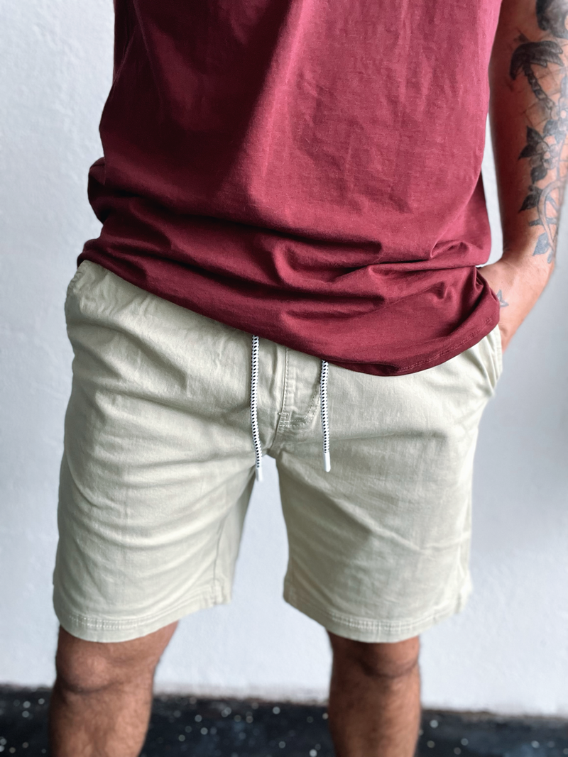 Essential Men Shorts- Khaki
