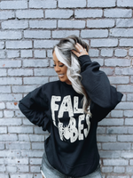 Fall Vibes Sweatshirt- Black