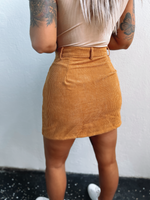 Corduroy Skirt- Brown